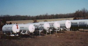 We currently have 12 small tanks in our fleet from 1,000 to 2,600 gallon capacities.